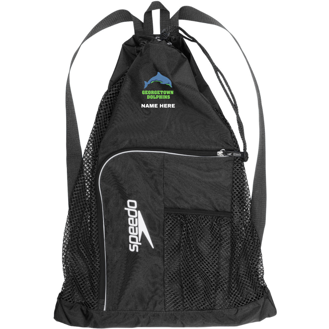 Speedo Deluxe Ventilator Backpack (Customized) - Georgetown Dolphins