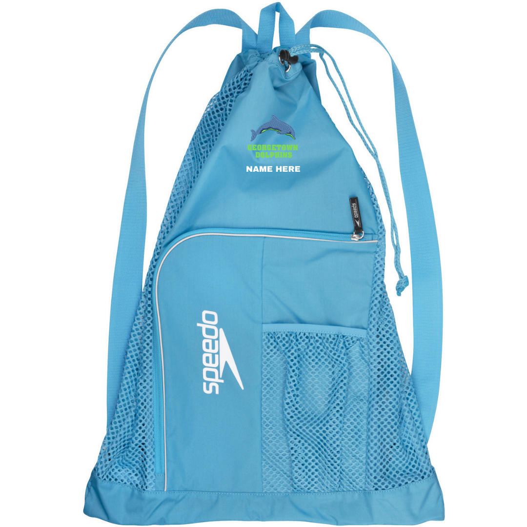 Speedo Deluxe Ventilator Backpack (Customized) - Georgetown Dolphins