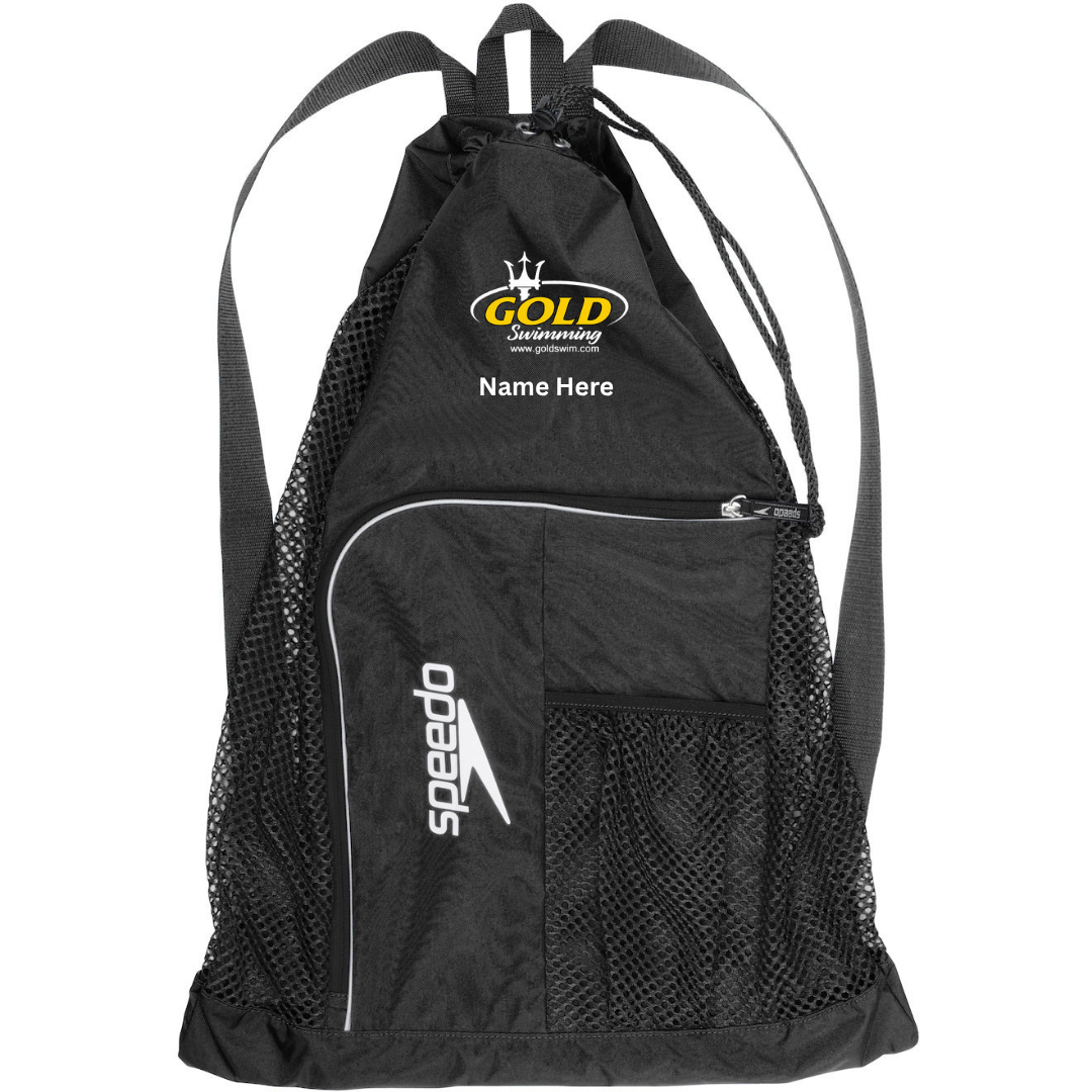 Speedo Deluxe Ventilator Backpack (Embroidered) - Chattahoochee Gold