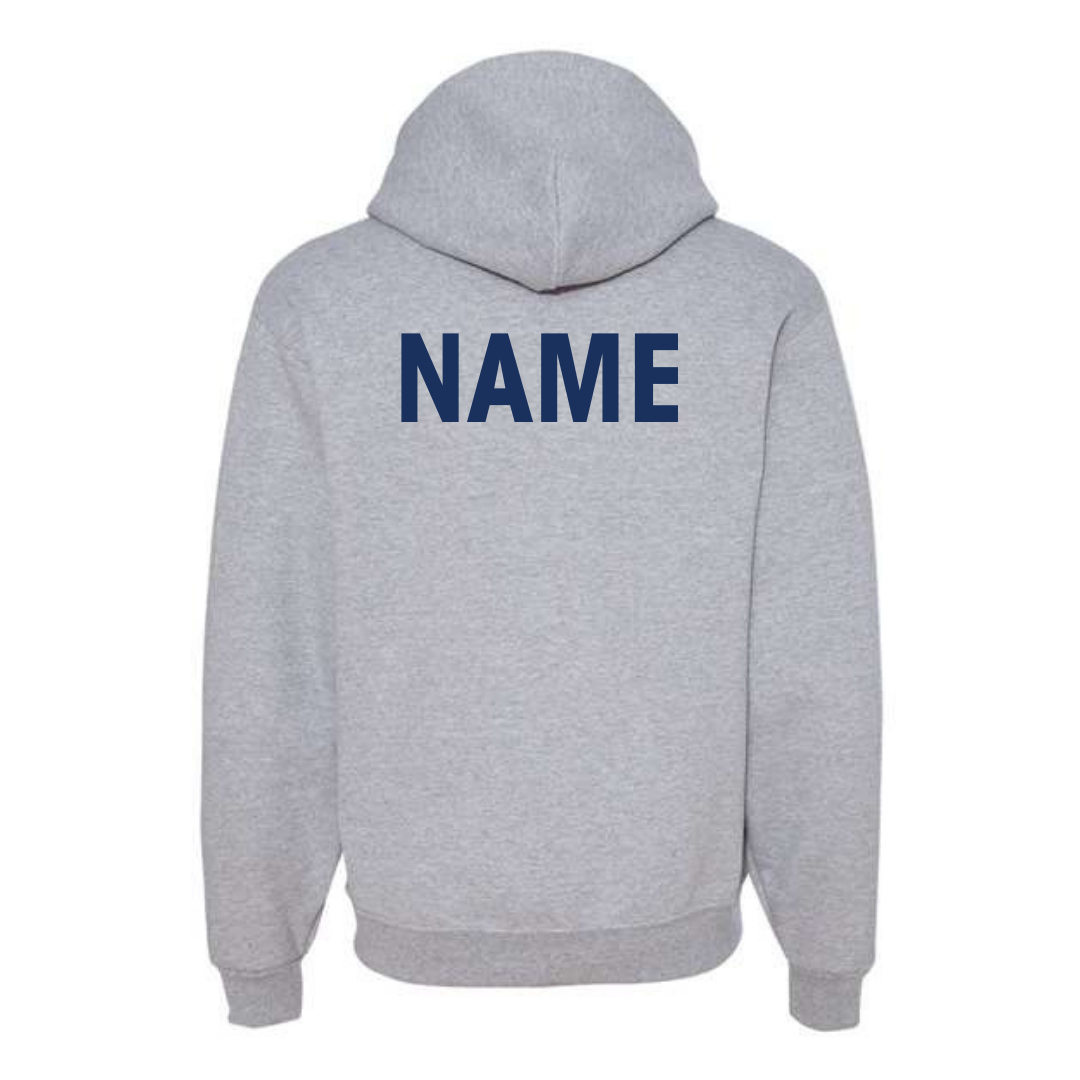 Medium Weight Unisex Hooded Sweatshirt - Piranhas Logo (Heat Press) - Providence CC