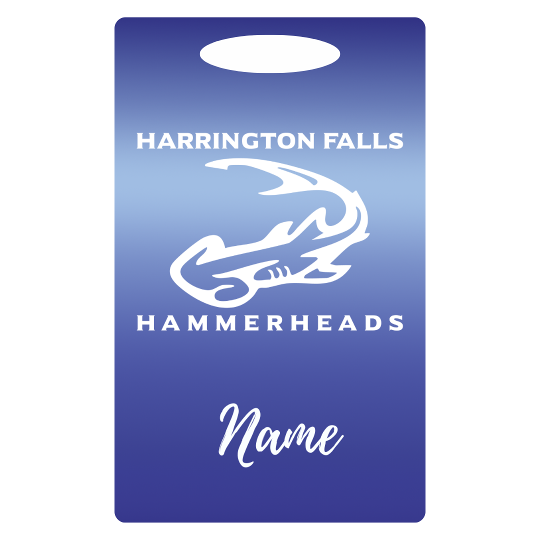 Aluminum Bag Tag (Customized) - Harrington Falls