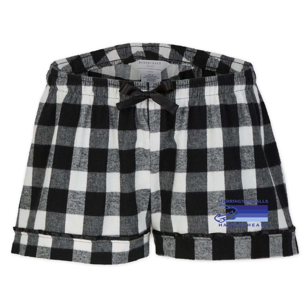 Boxercraft Women's Flannel Short (Customized) - Harrington Falls
