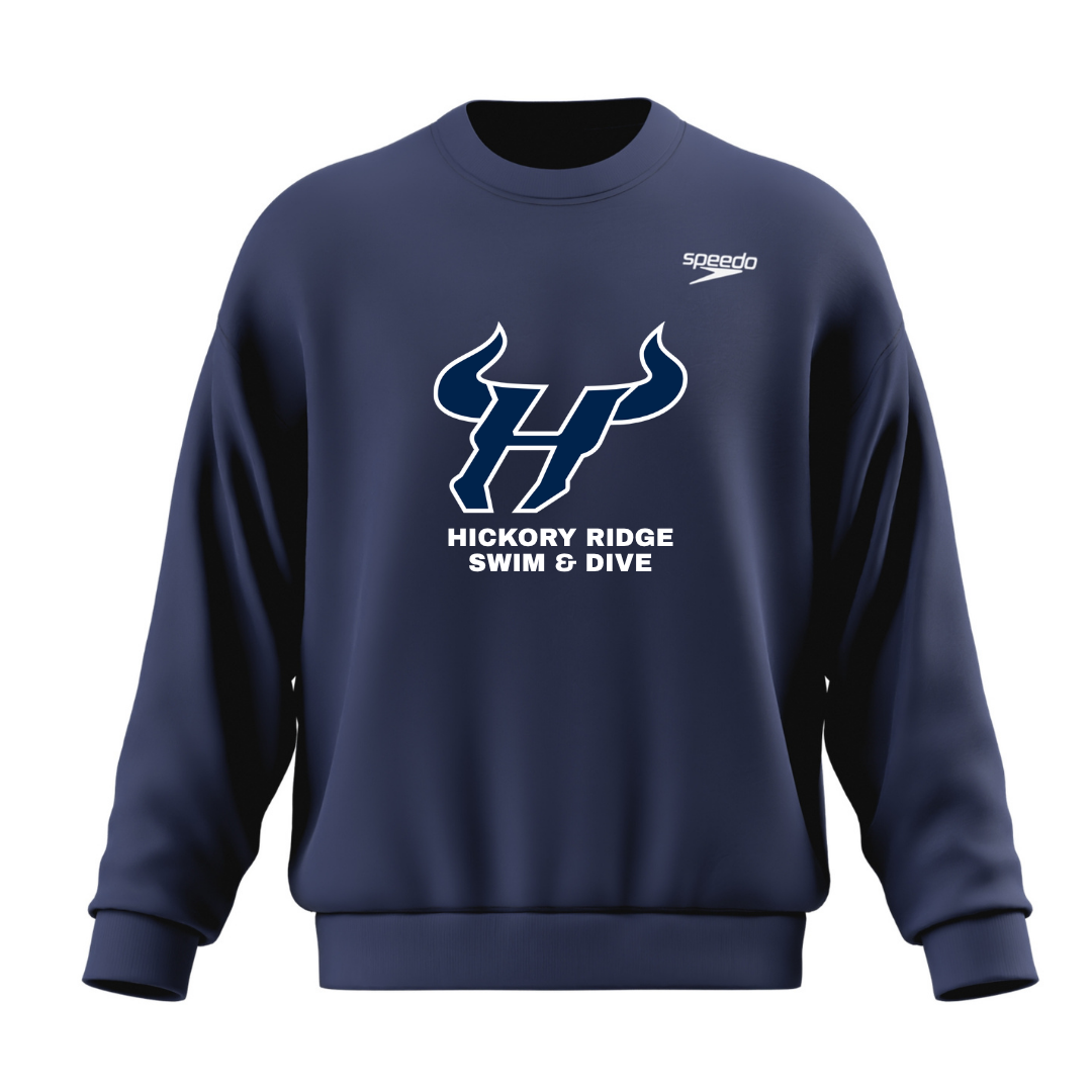 Speedo Unisex Team Crew (Customized) - Hickory Ridge HS