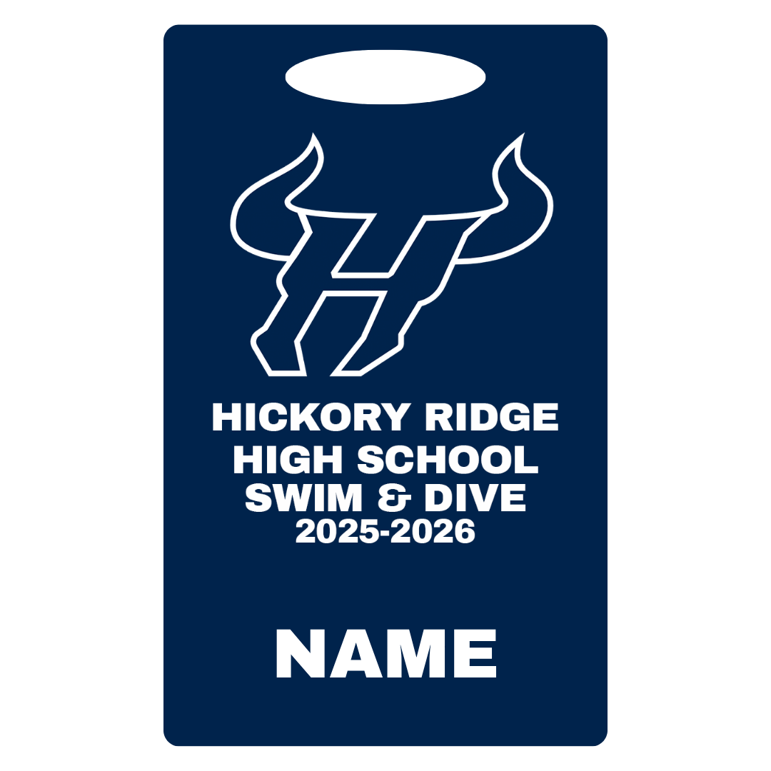 Aluminum Bag Tag (Customized) - Hickory Ridge
