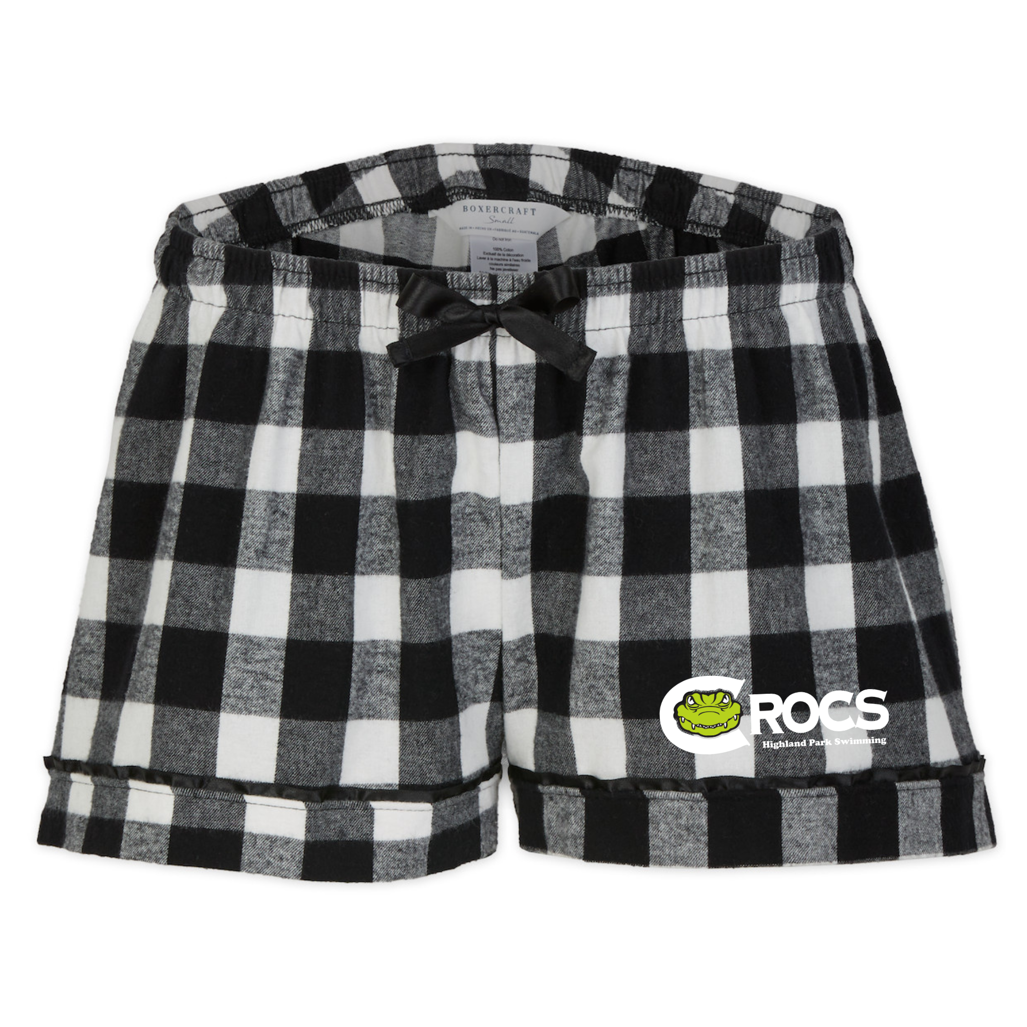 Boxercraft Women's Flannel Short (Customized) - Highland Park