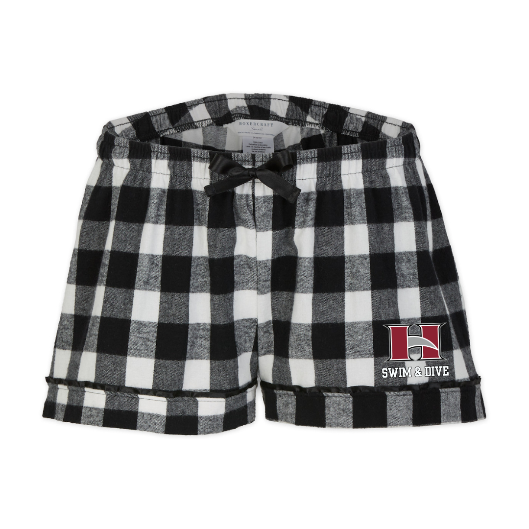 Boxercraft Women's Flannel Short (Customized) - Hillgrove