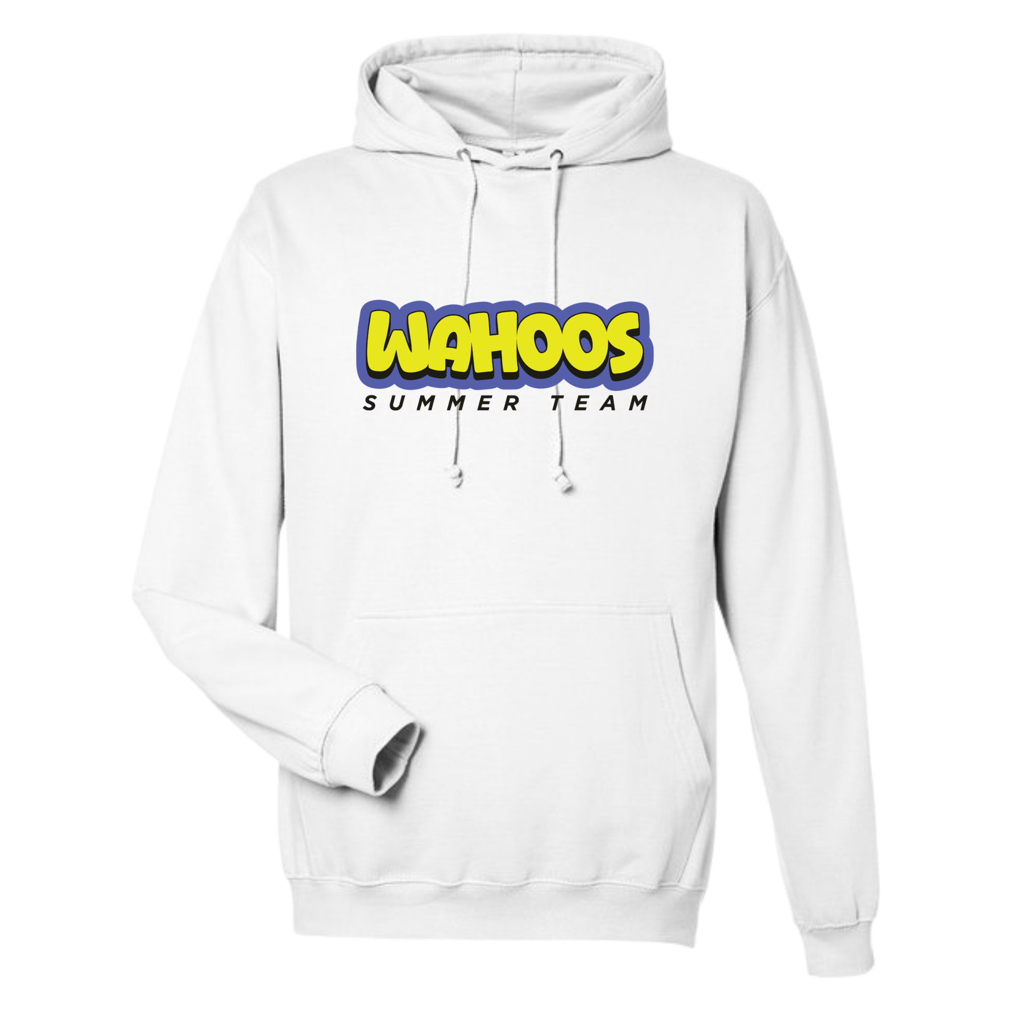 Medium Weight Unisex Hooded Sweatshirt (Customized) - Wahoos Summer Team
