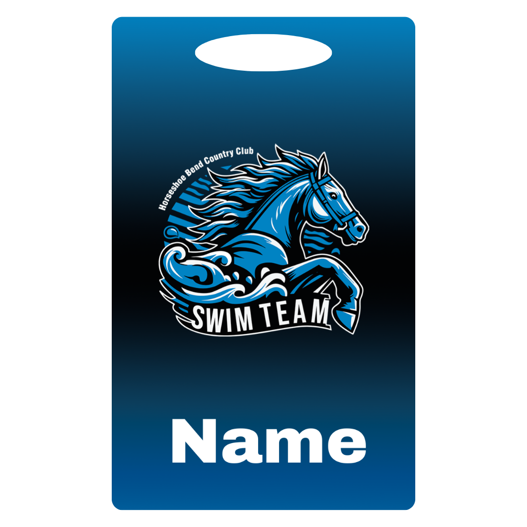 Aluminum Bag Tag (Customized) - Horseshoe Bend