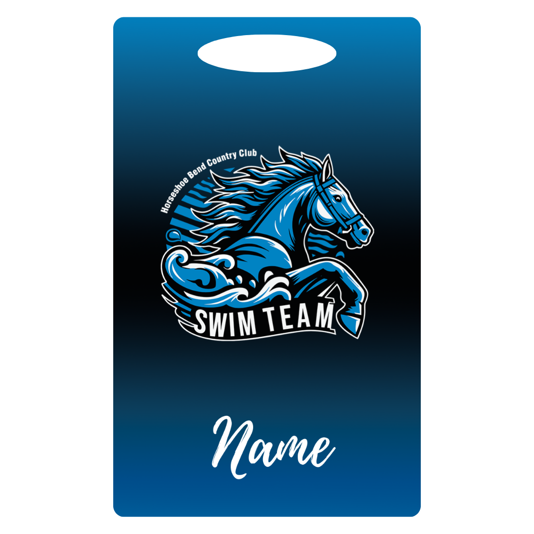 Aluminum Bag Tag (Customized) - Horseshoe Bend