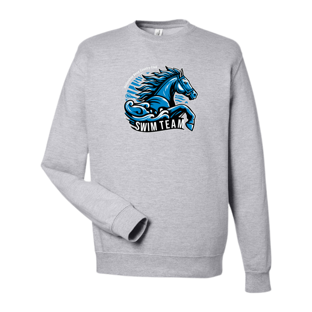 Fleece Crew Neck Sweatshirt (Customized) - Horseshoe Bend