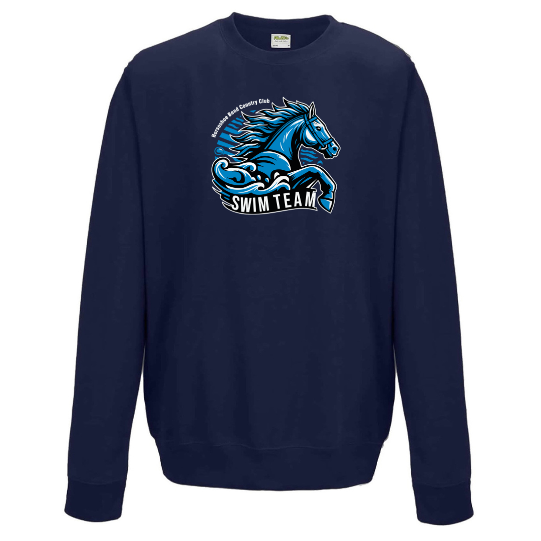 Fleece Crew Neck Sweatshirt (Customized) - Horseshoe Bend