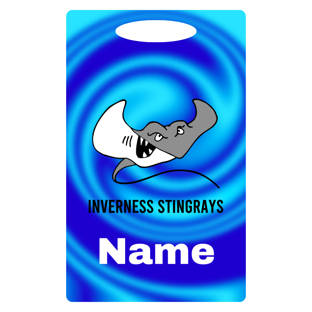 Aluminum Bag Tag (Customized) - Iverness