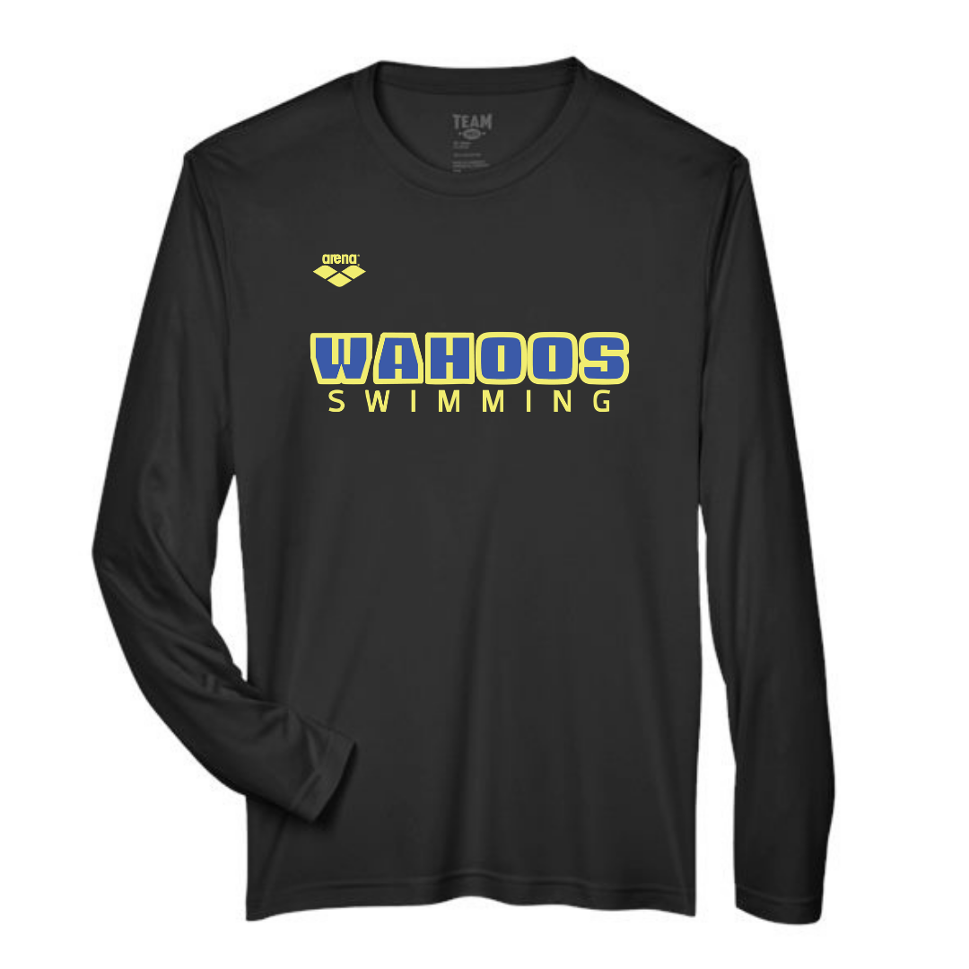 UV 40+ Protection Performance Long-Sleeve Tee (Customized) - Wahoos of Jacksonville