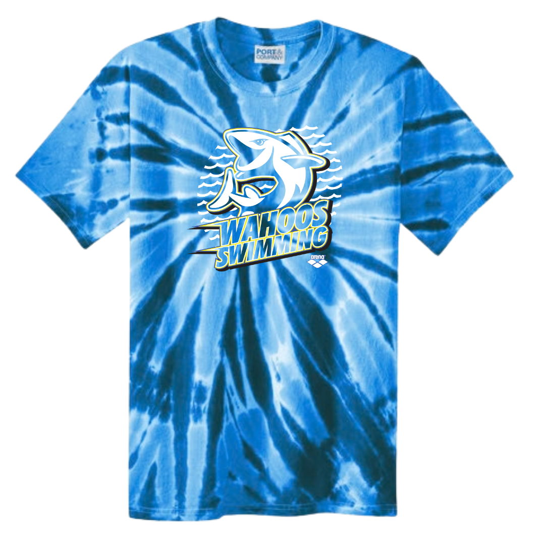 Tie Dye Short Sleeve T-Shirt (Customized) - Wahoos of Jacksonville
