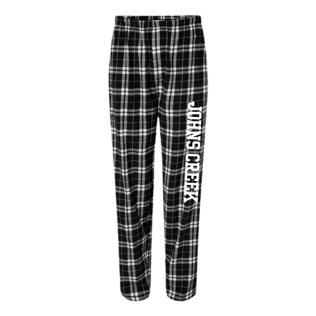 Boxercraft Flannel Pants (Customized) - John's Creek High School