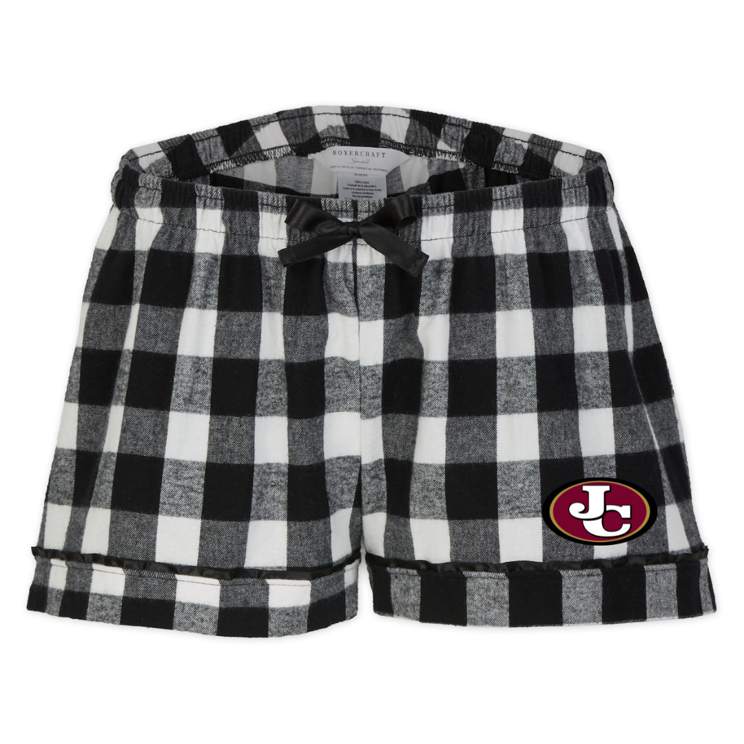Boxercraft Women's Flannel Short (Customized) - John's Creek High School