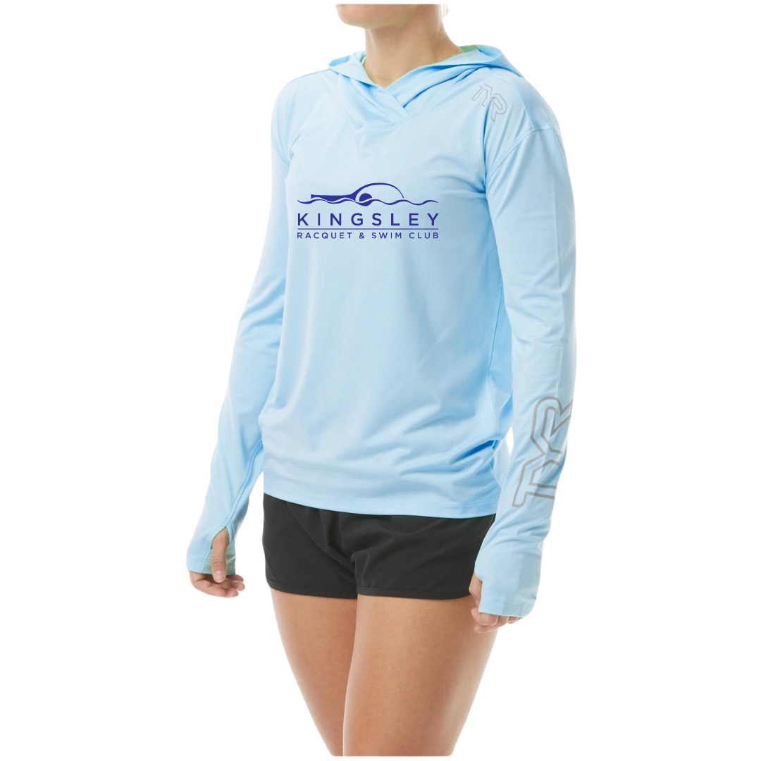 TYR Women's Sun Defense Hooded Shirt - Kingsley