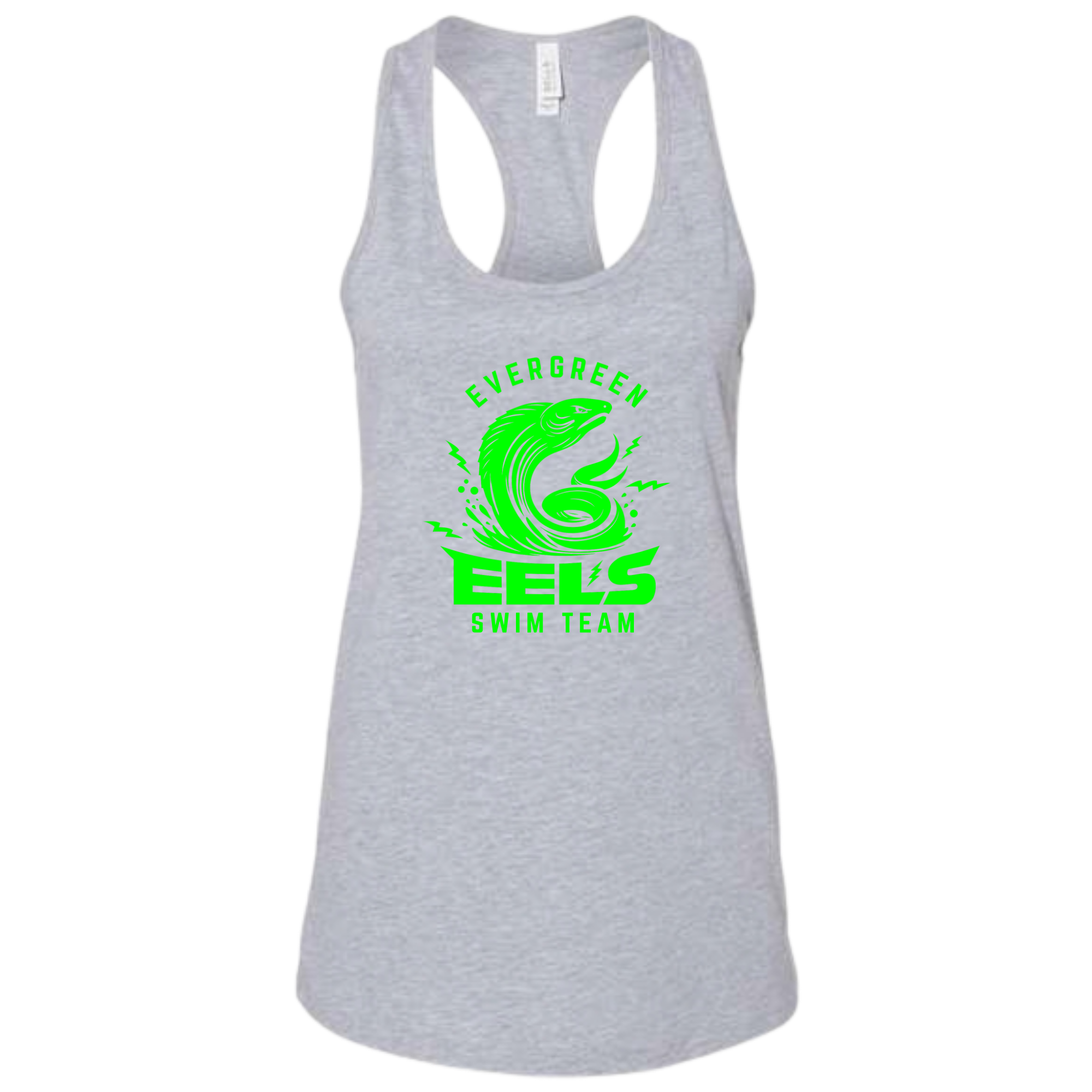 Ladies' Racerback Tank (Customized) - Evergreen Eels