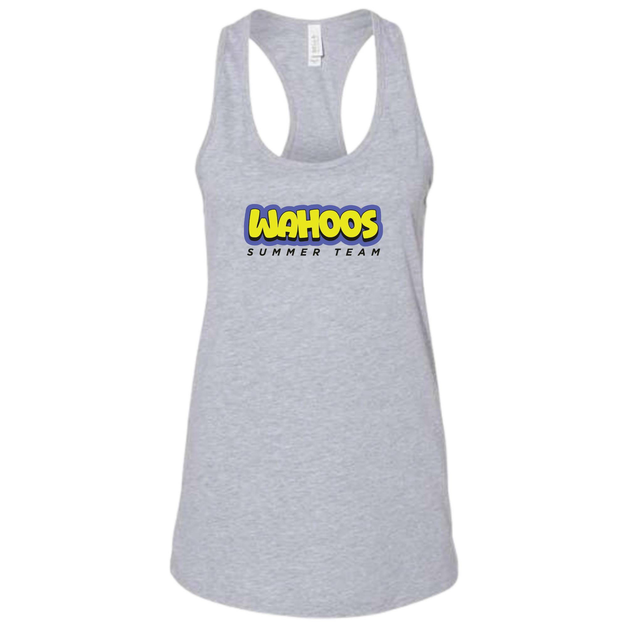 Ladies' Racerback Tank (Customized) - Wahoos Summer Team