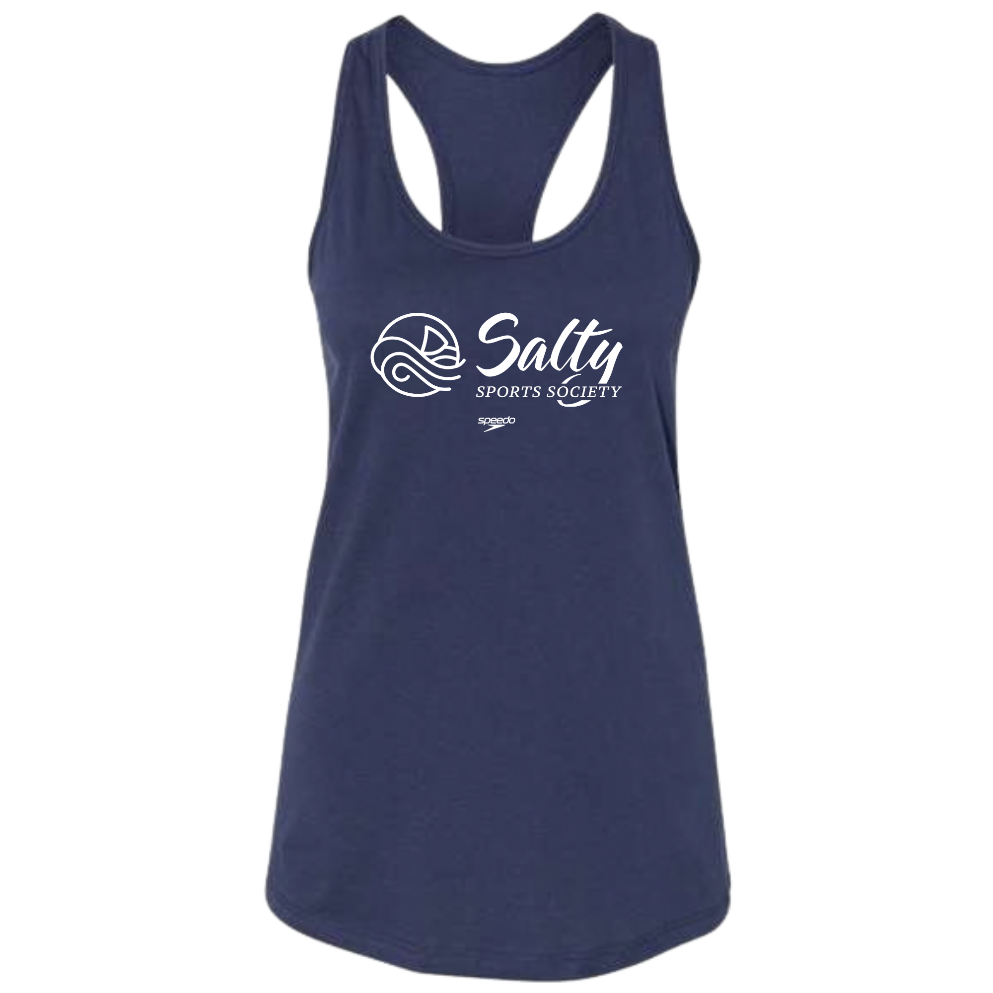 Ladies' Racerback Tank (Customized) - Salty Sports Society