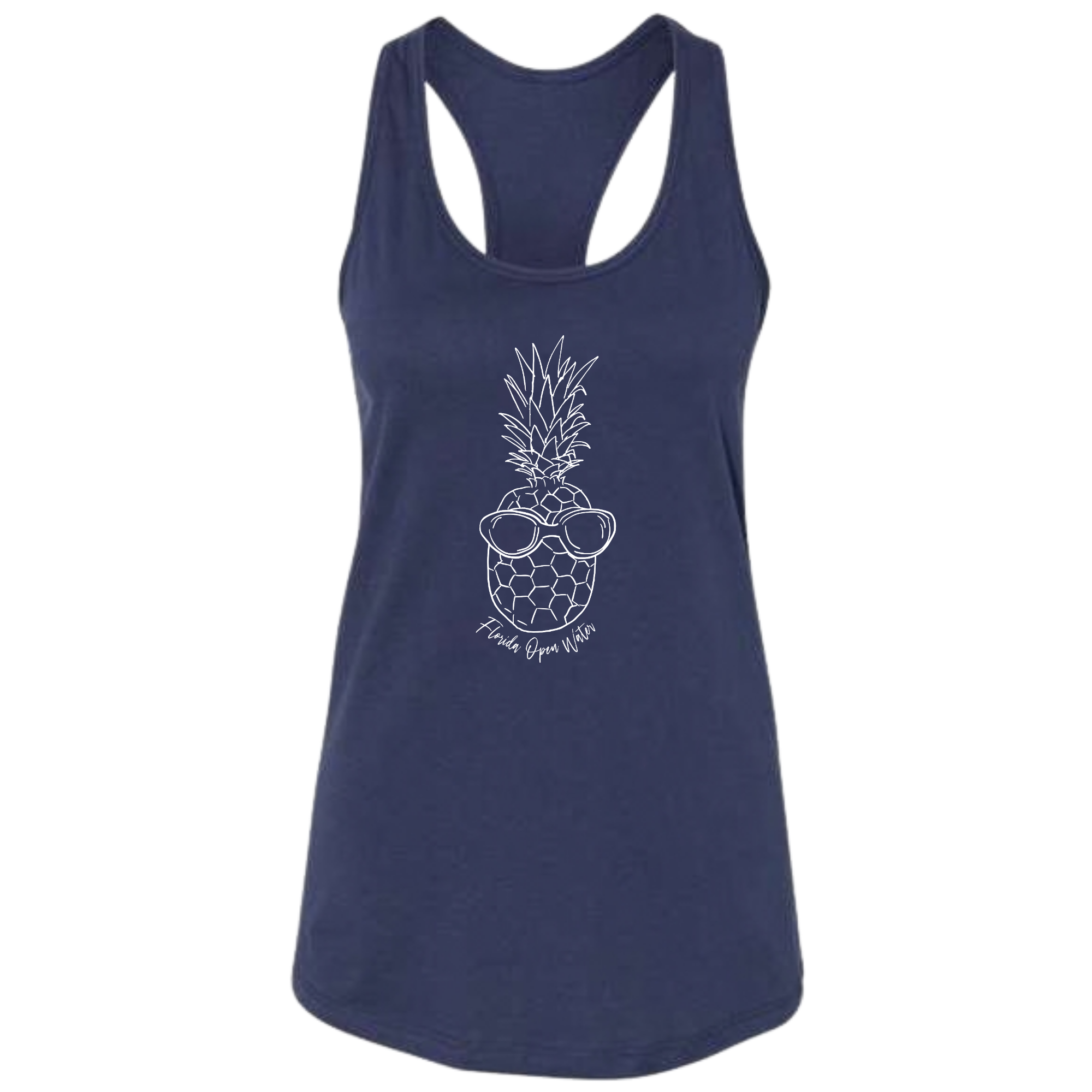Ladies' Racerback Tank (Customized) - Florida Open Water