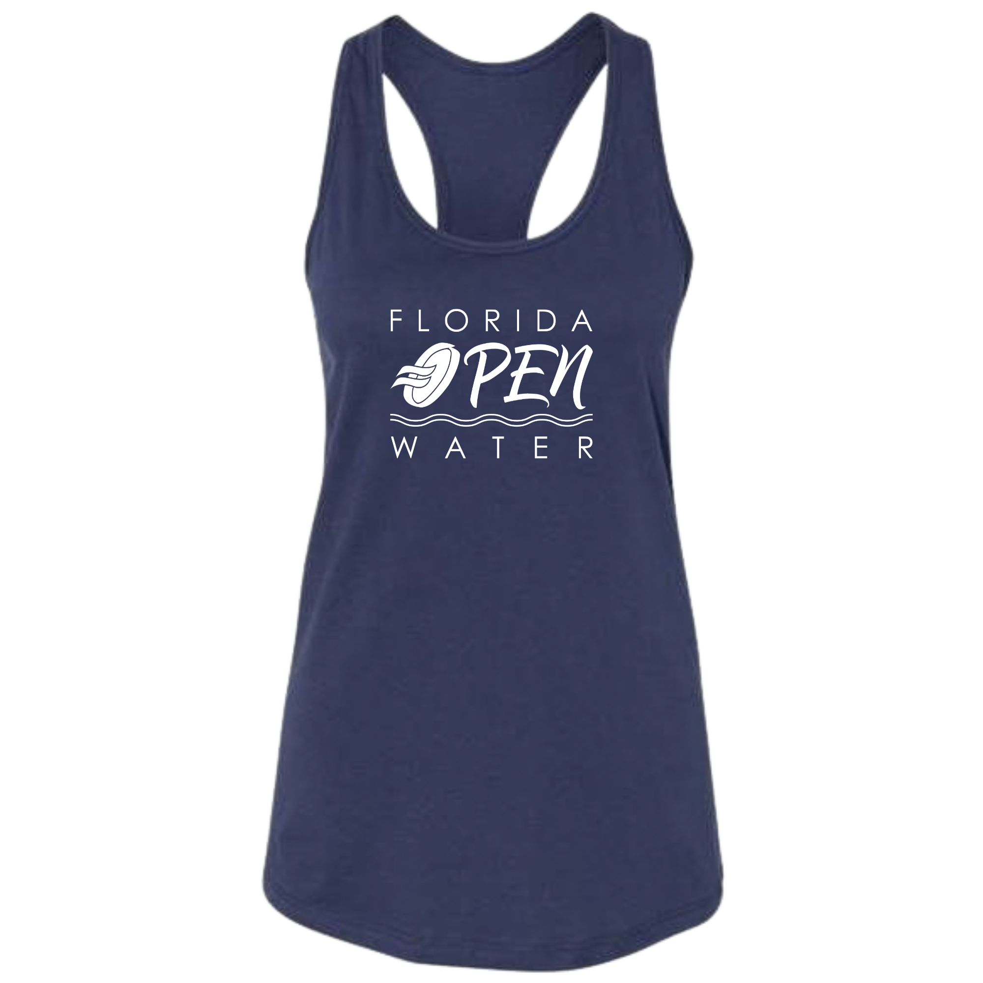 Ladies' Racerback Tank (Customized) - Florida Open Water