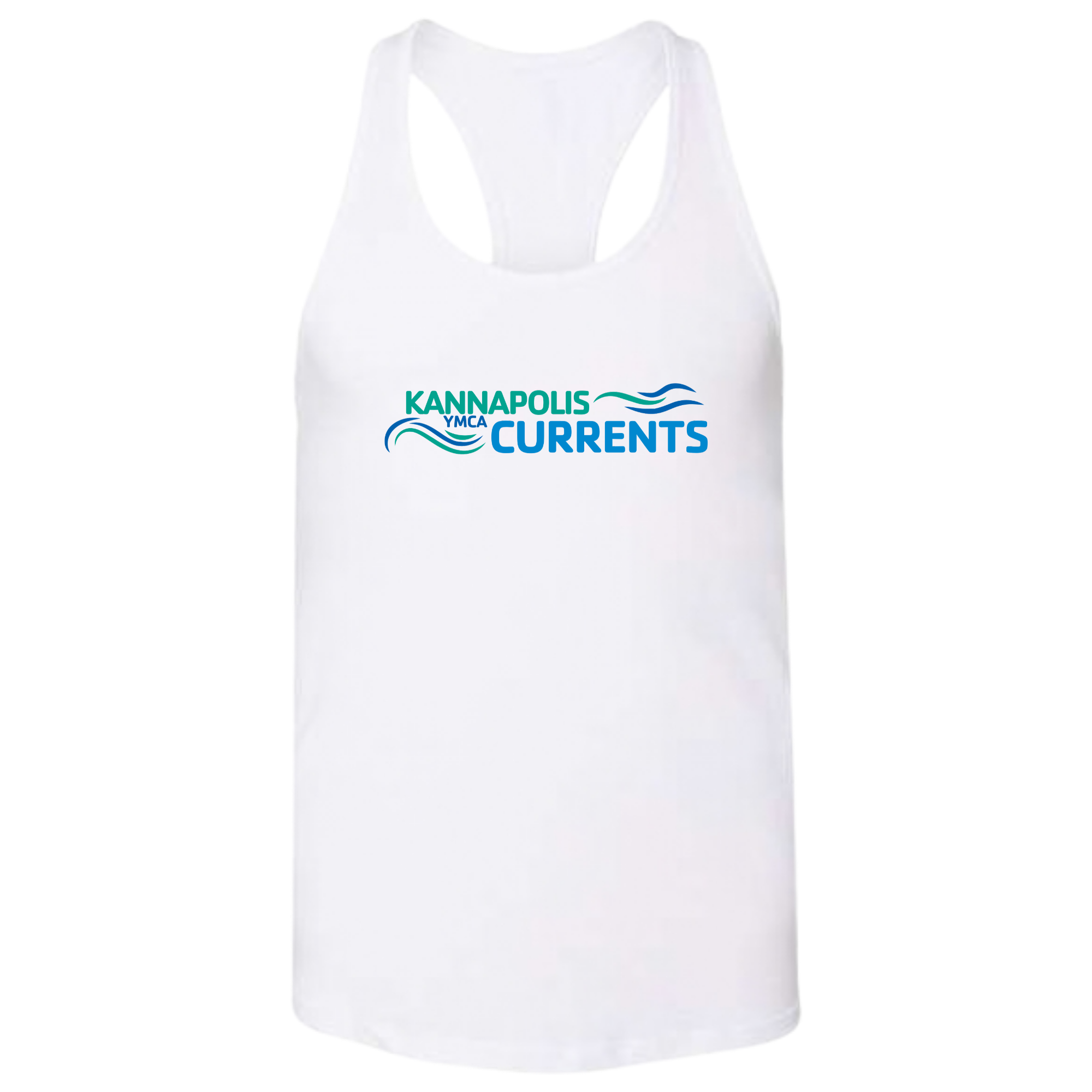 Ladies' Racerback Tank (Customized) - Kannapolis YMCA