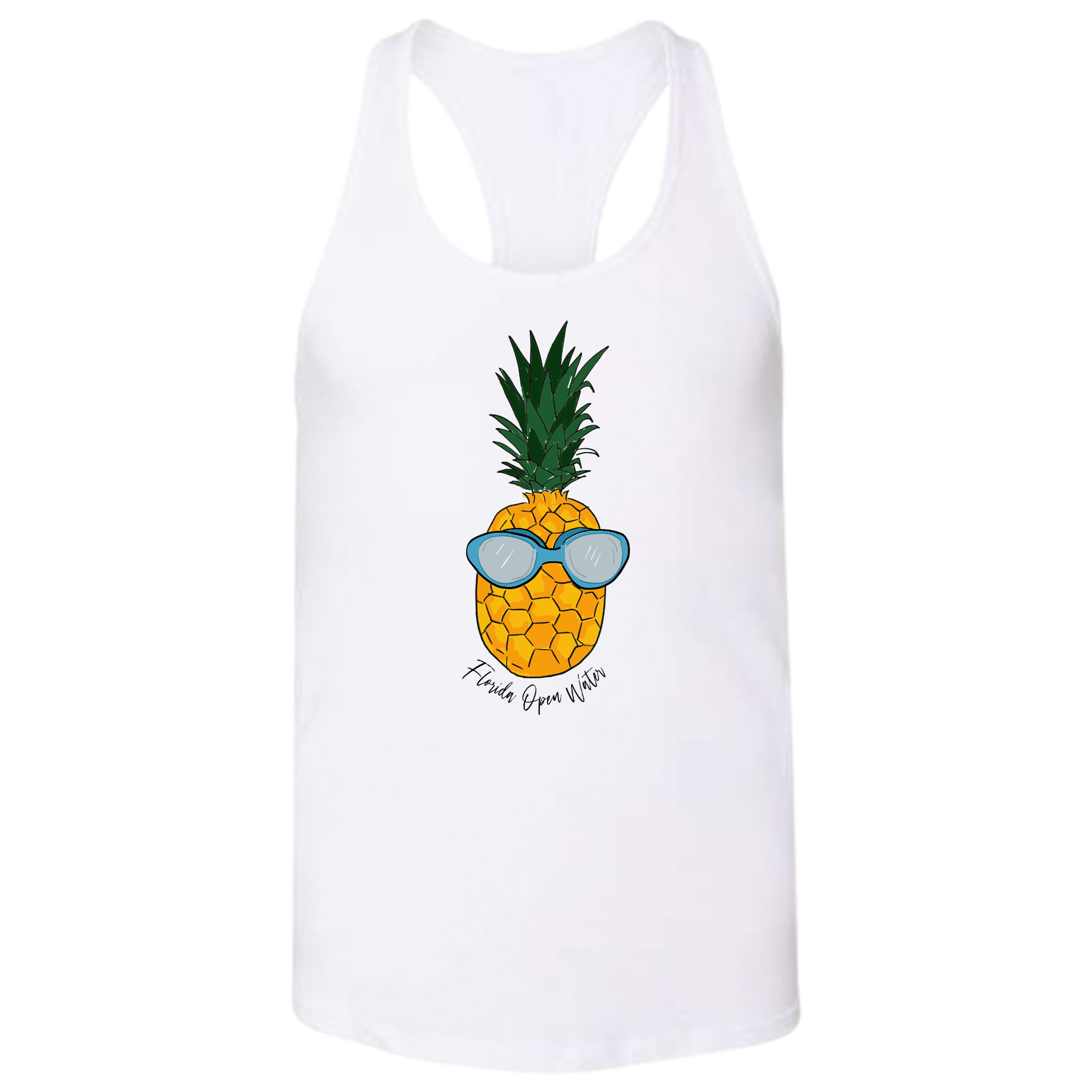 Ladies' Racerback Tank (Customized) - Florida Open Water