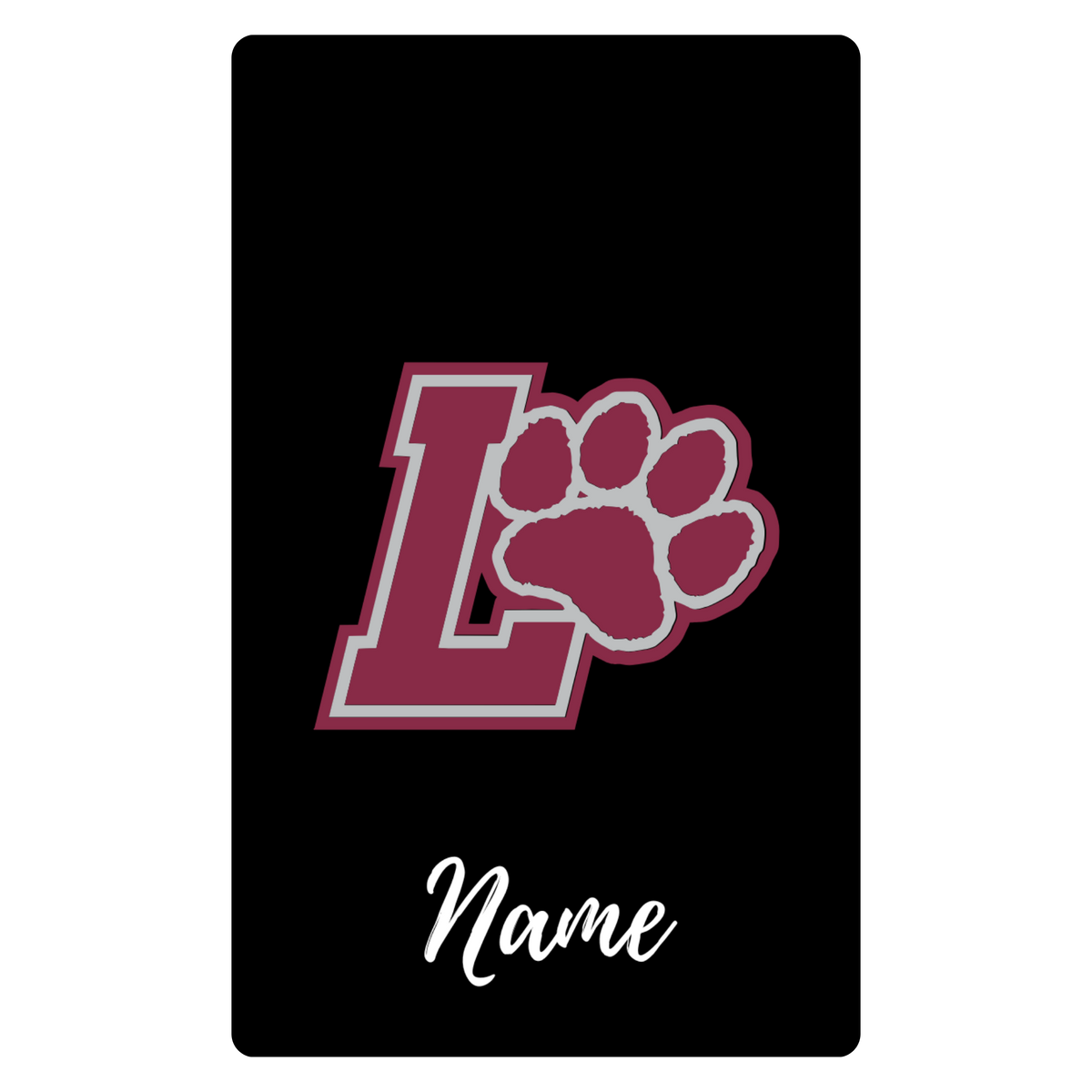 Aluminum Bag Tag (Customized) - Lakeside HS