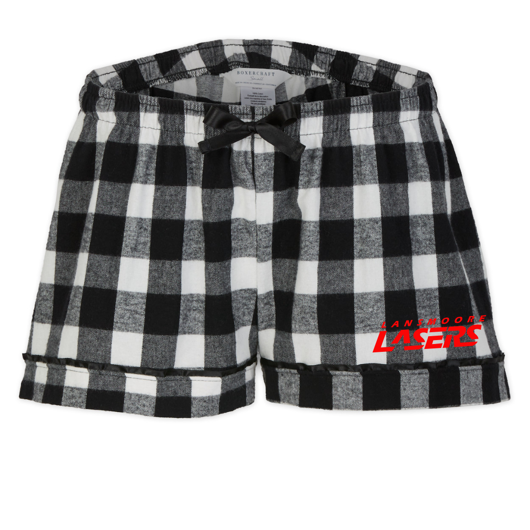Boxercraft Women's Flannel Short - (Customized) - Lansmoore