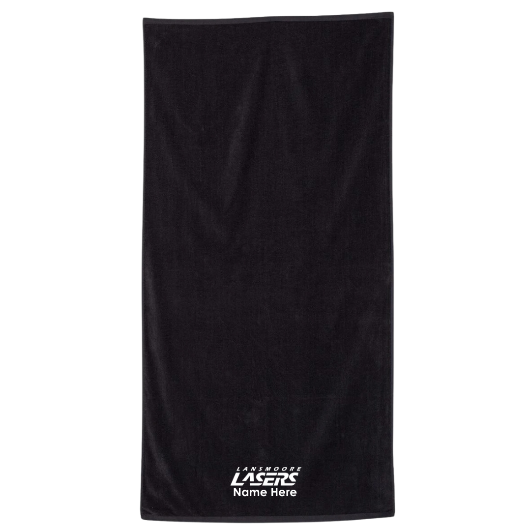 34" x 70" Velour Towel (Embroidered) - Lansmoore