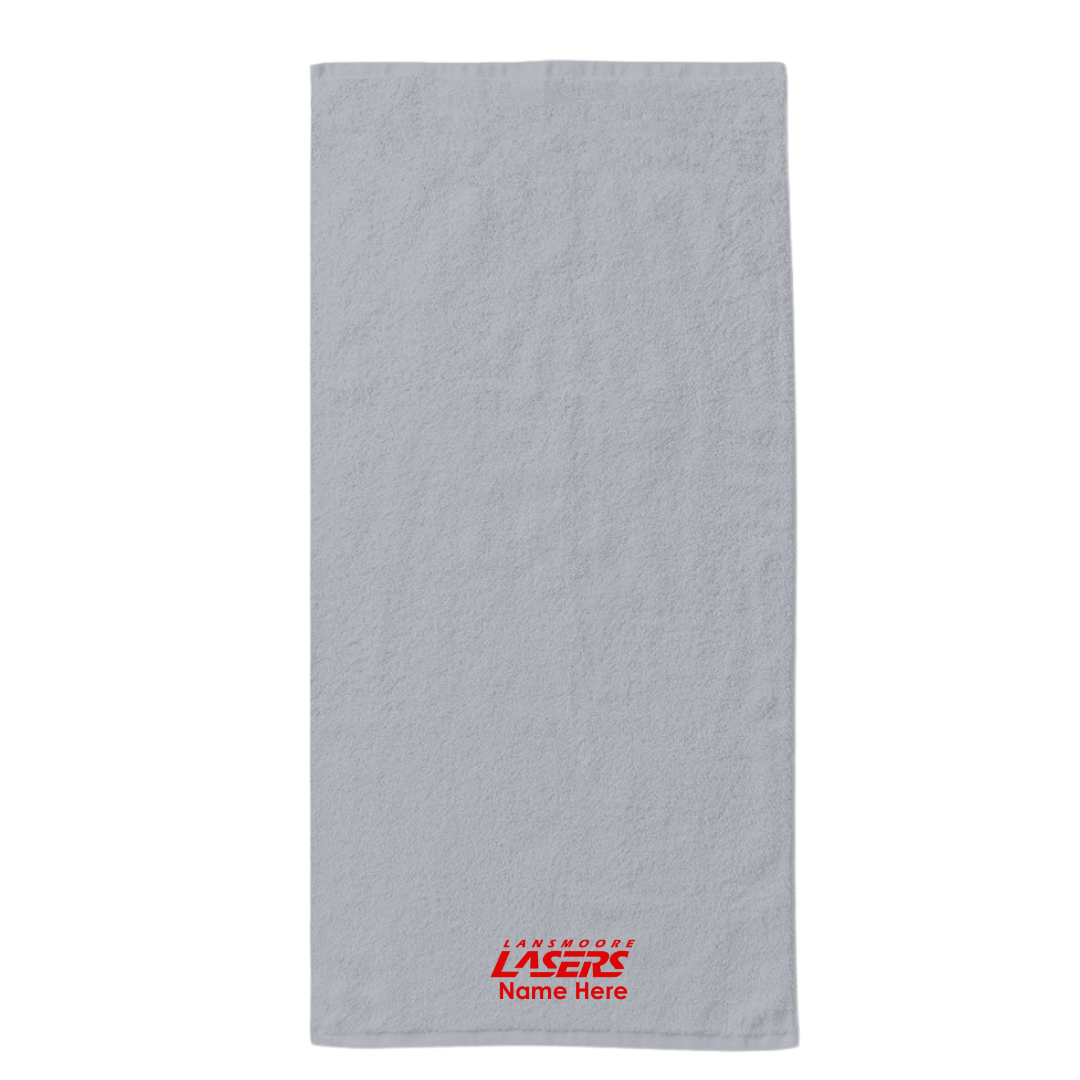 34" x 70" Velour Towel (Embroidered) - Lansmoore