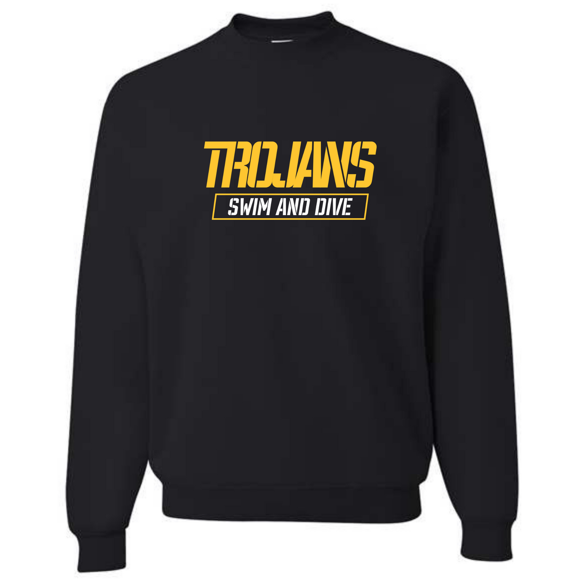 Fleece Crew Neck Sweatshirt Chest Logo (Customized) Logo 2 - Lassiter