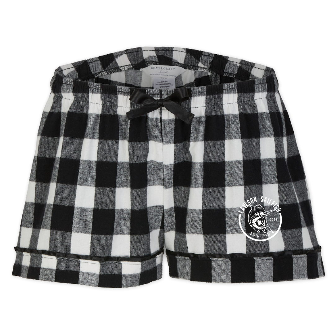 Boxercraft Women's Flannel Short (Customized) - Lawson