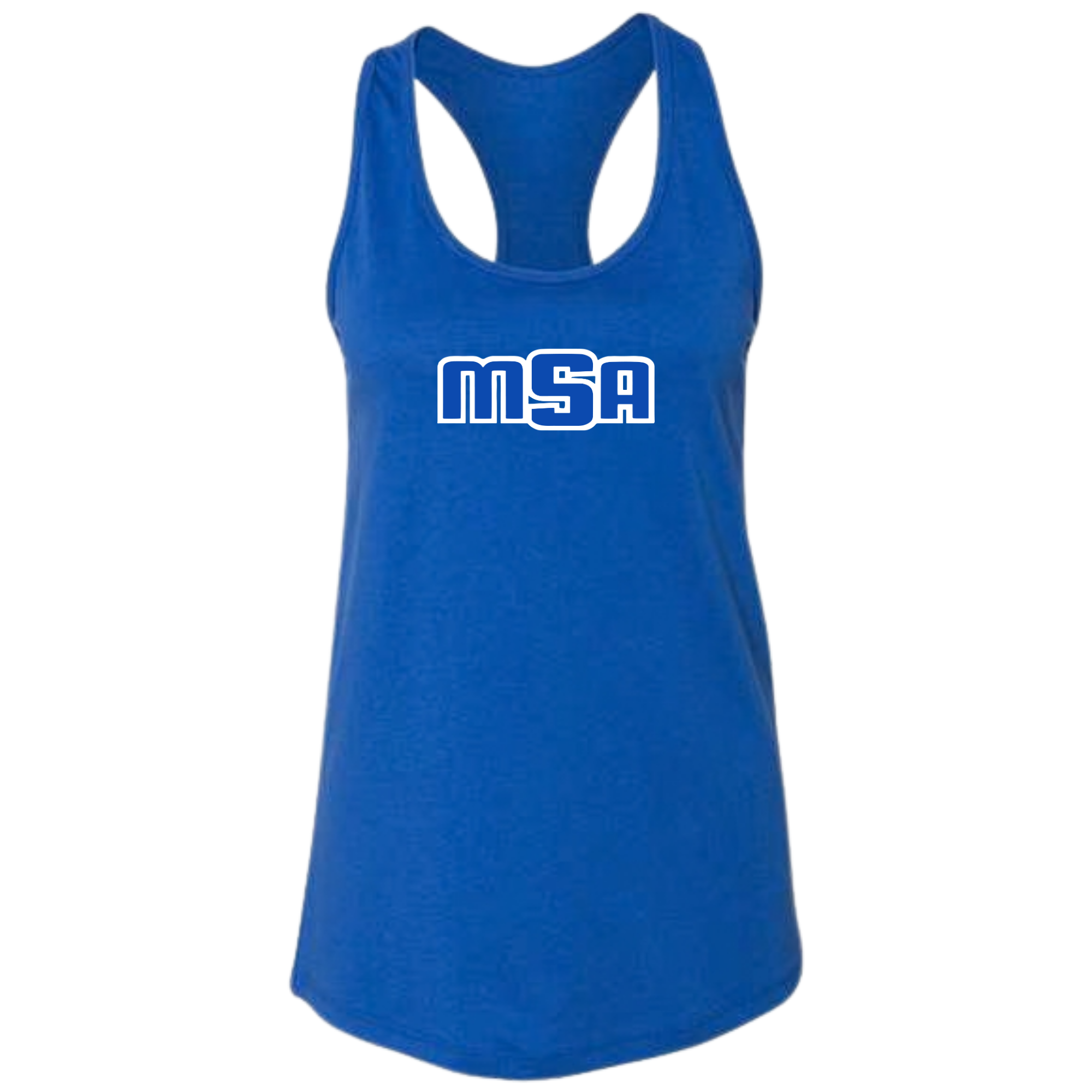 Ladies' Racerback Tank MSA Logo (Customized) - MSA