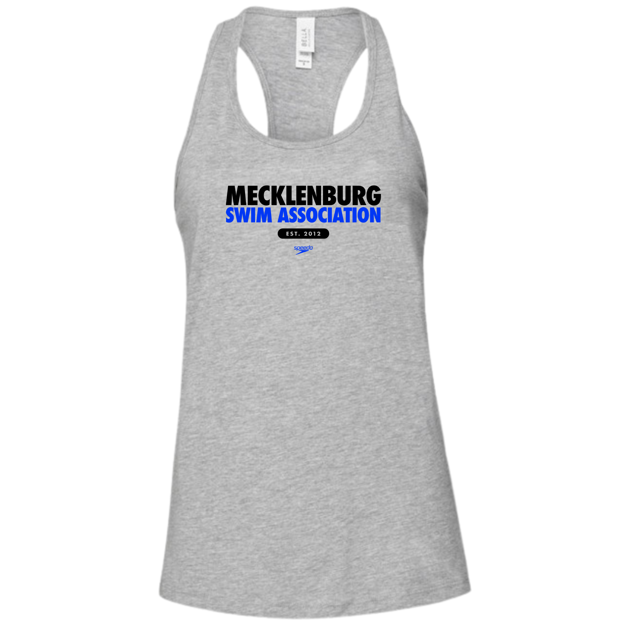 Ladies' Racerback Flowy Tank Solid Logo (Customized) - MSA