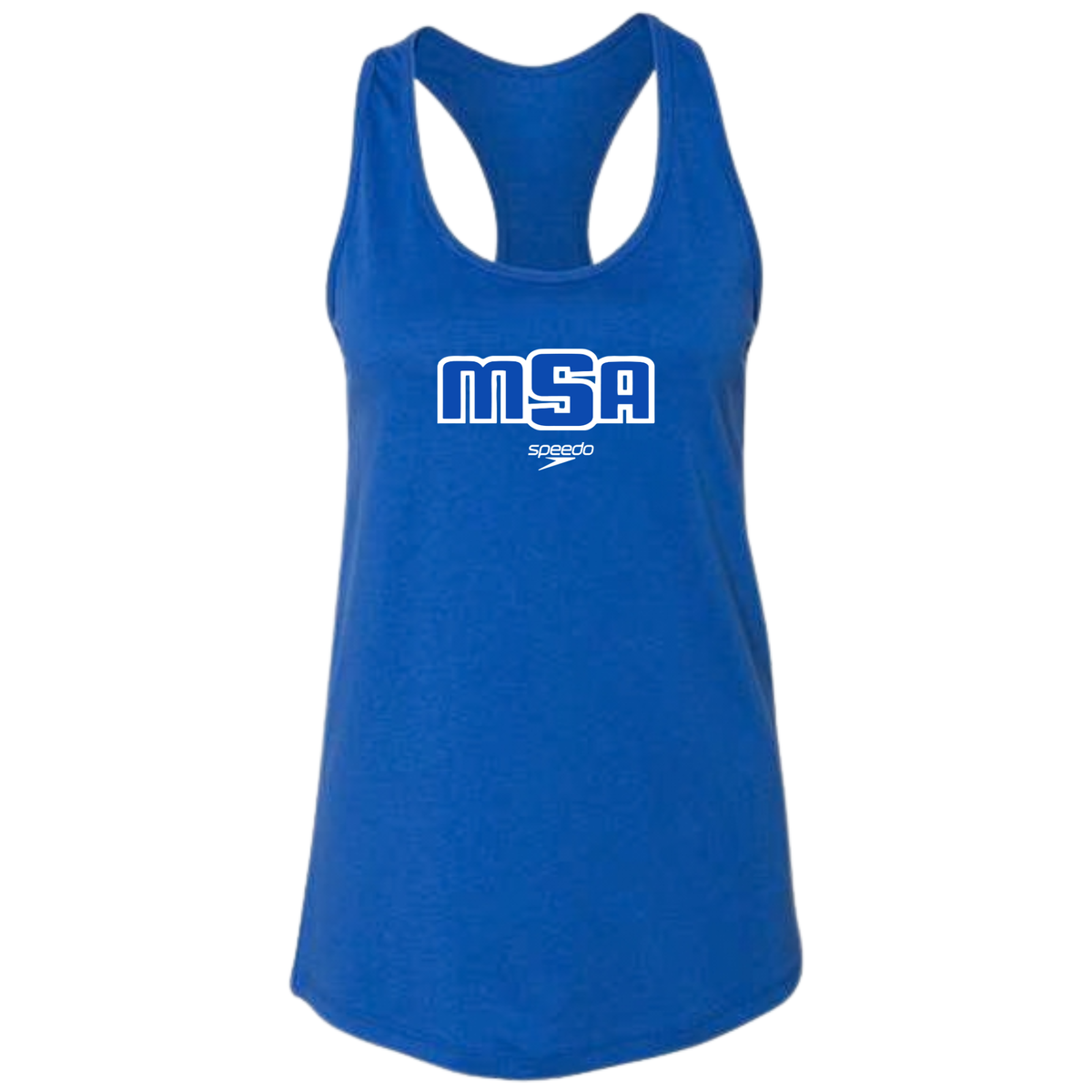 Ladies' Racerback Tank MSA Logo (Customized) - MSA