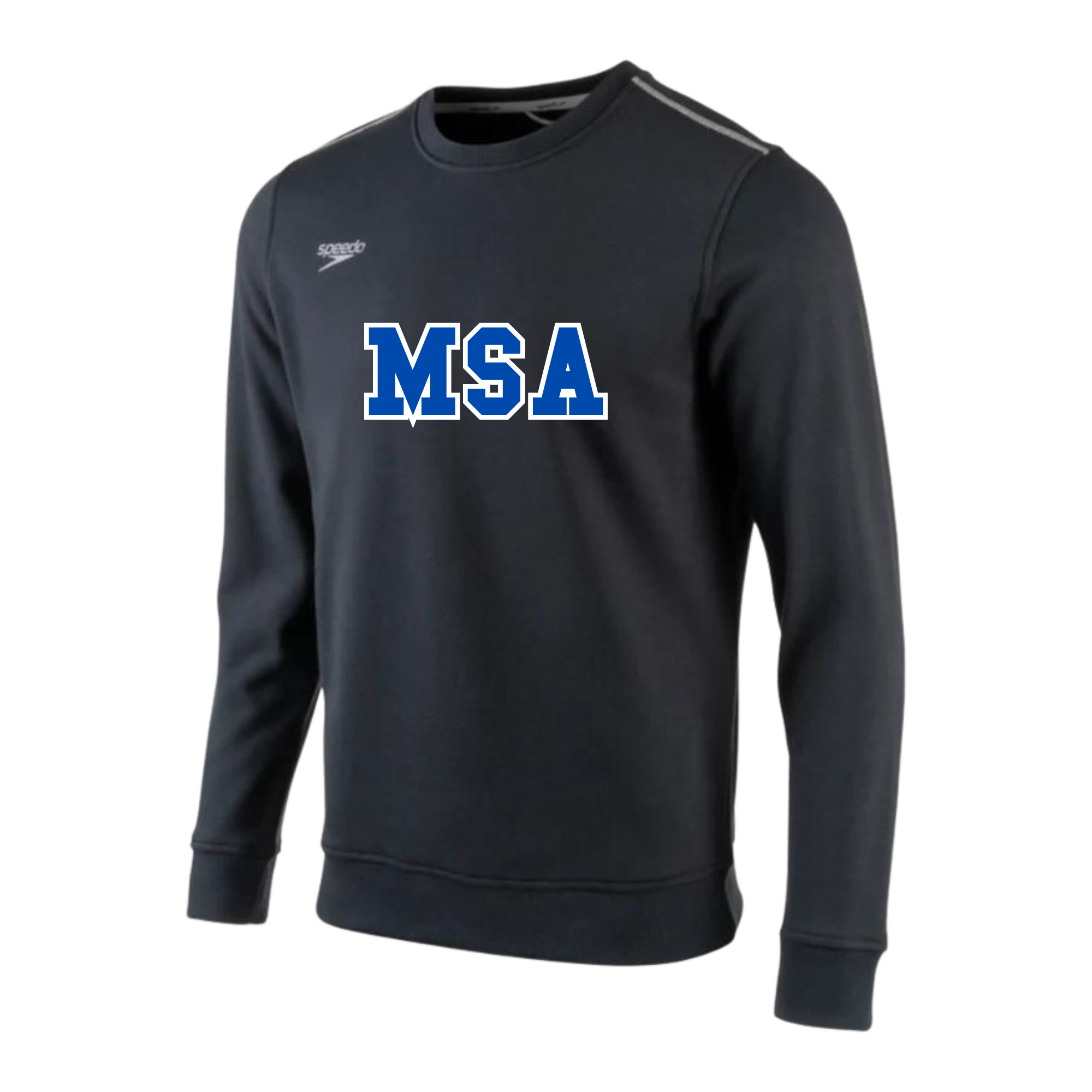 Speedo Fleece Crew Neck Sweatshirt Letter Appliqué (Customized) - MSA
