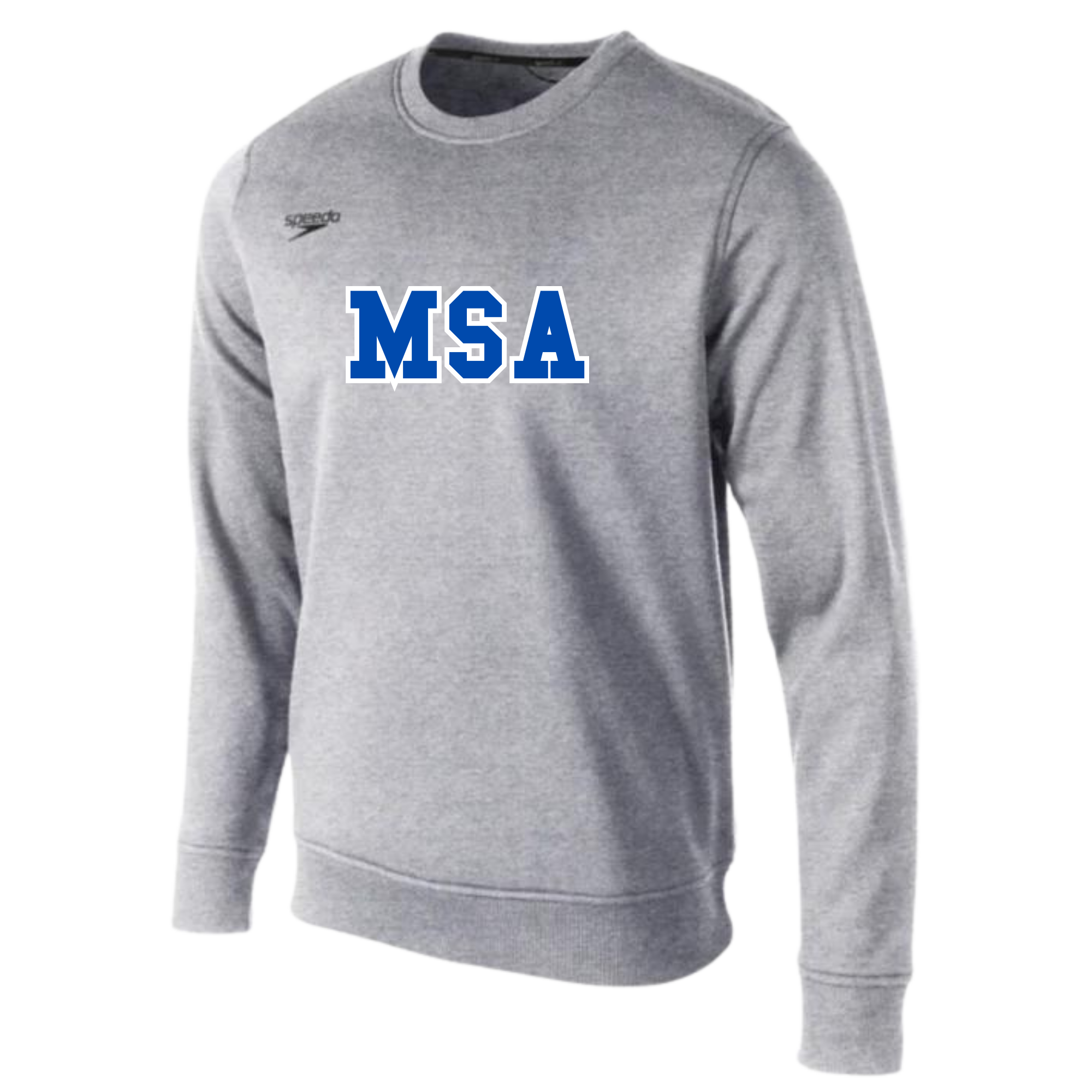 Speedo Fleece Crew Neck Sweatshirt Letter Appliqué (Customized) - MSA