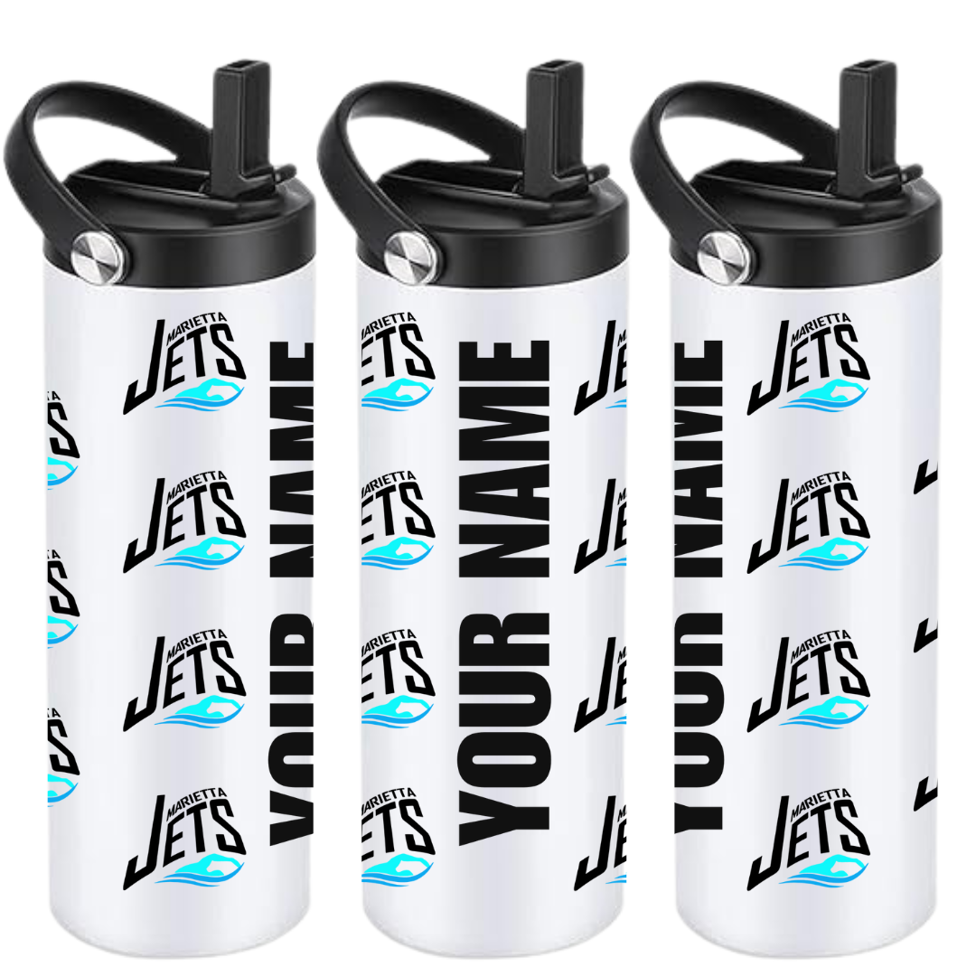 Personalized Insulated Sports Bottle 20oz (Customized) - Marietta Jets