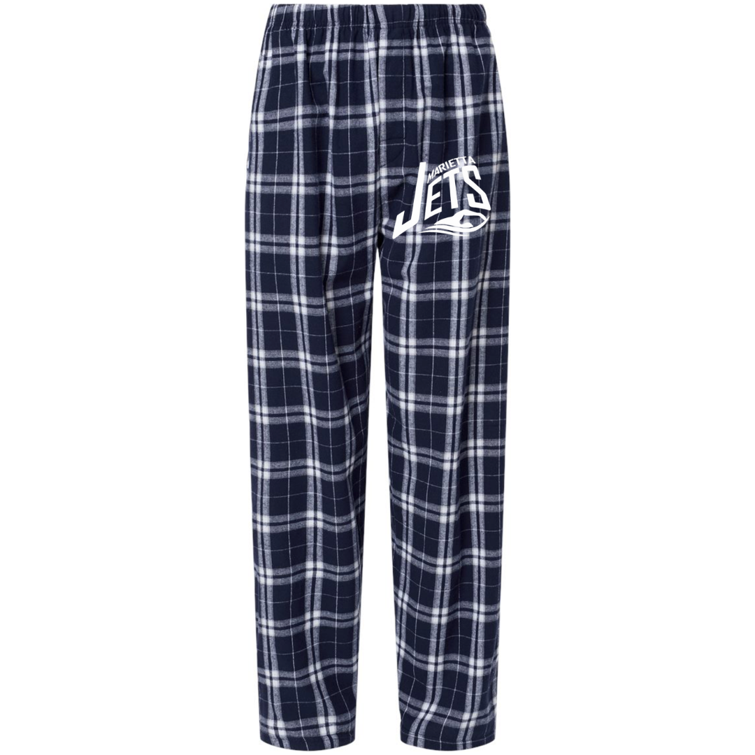 Boxercraft Flannel Pants (Customized) - Marietta Jets