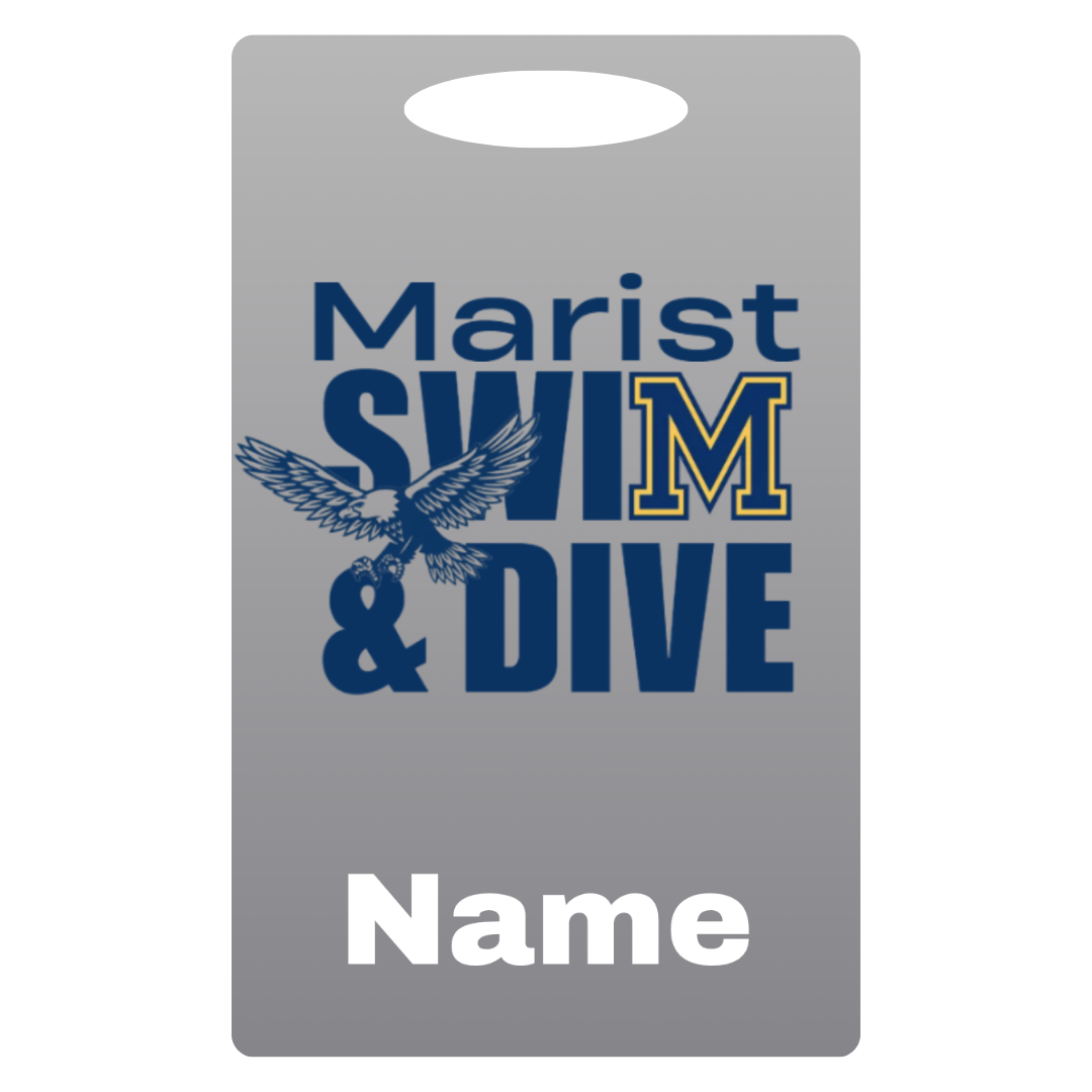 Aluminum Bag Tag (Customized) - Marist