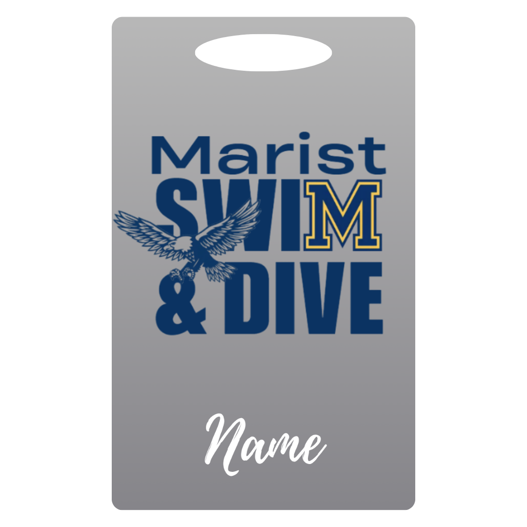 Aluminum Bag Tag (Customized) - Marist