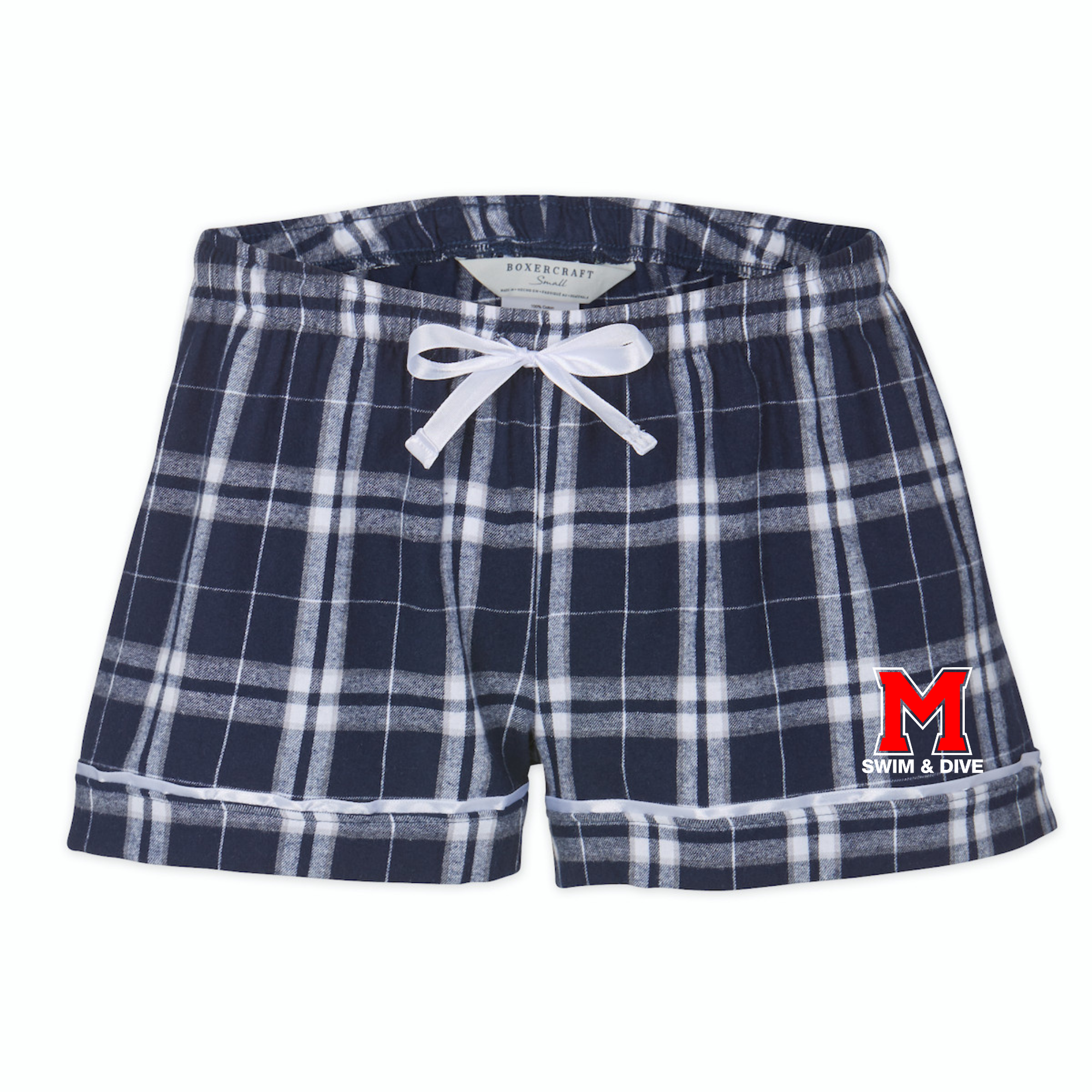 Boxercraft Women's Flannel Short (Customized) - Milton