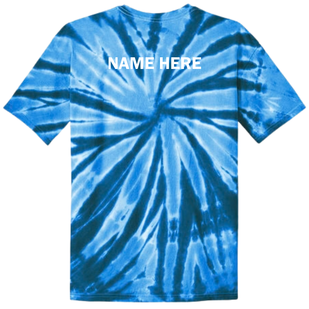 Tie Dye Short Sleeve T-Shirt (Customized) - Mooresville