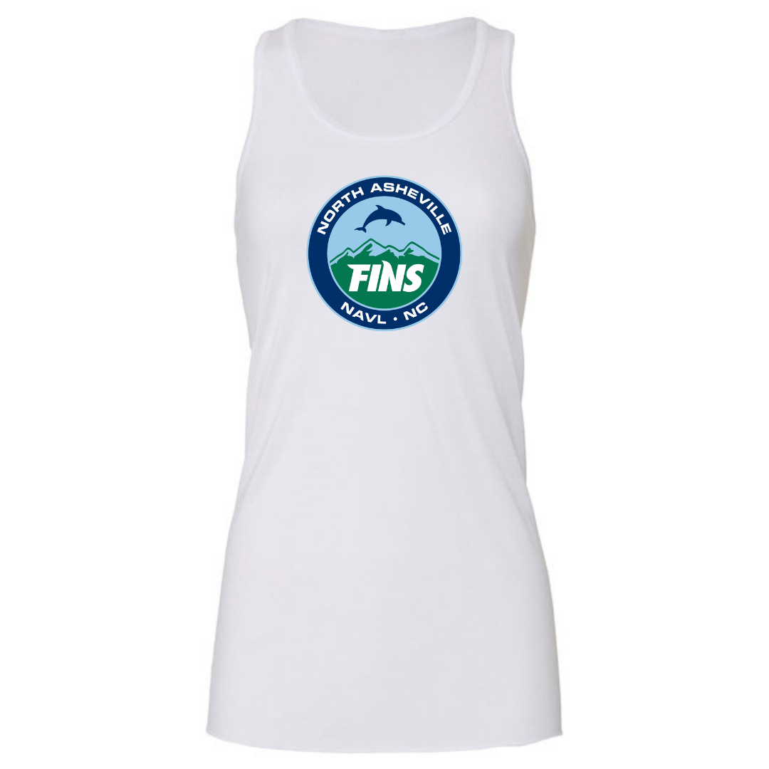 Ladies Racerback Flowy Tank (Customoized) - North Asheville