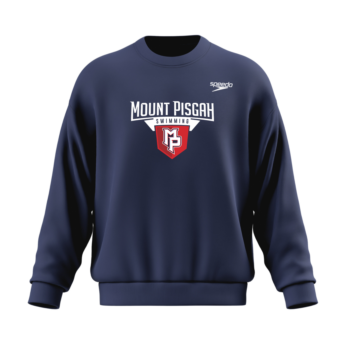 Speedo Unisex Team Crew (Customized) - Mt. Pisgah