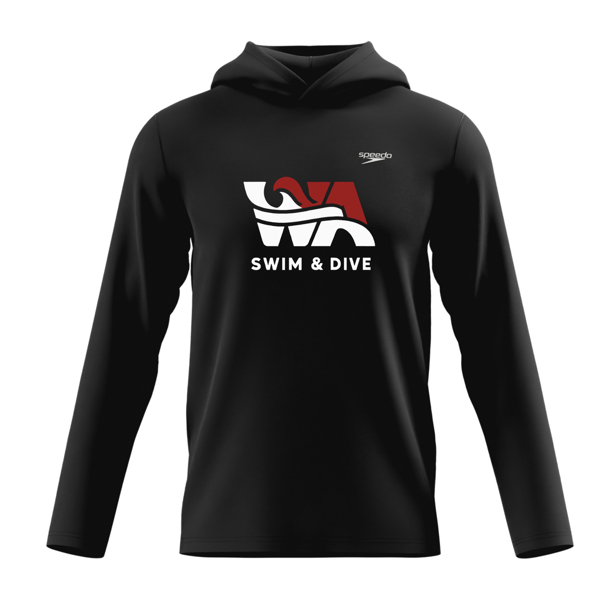 Speedo Unisex Lightweight Jersey Hoodie (Customized) - Woodward Academy