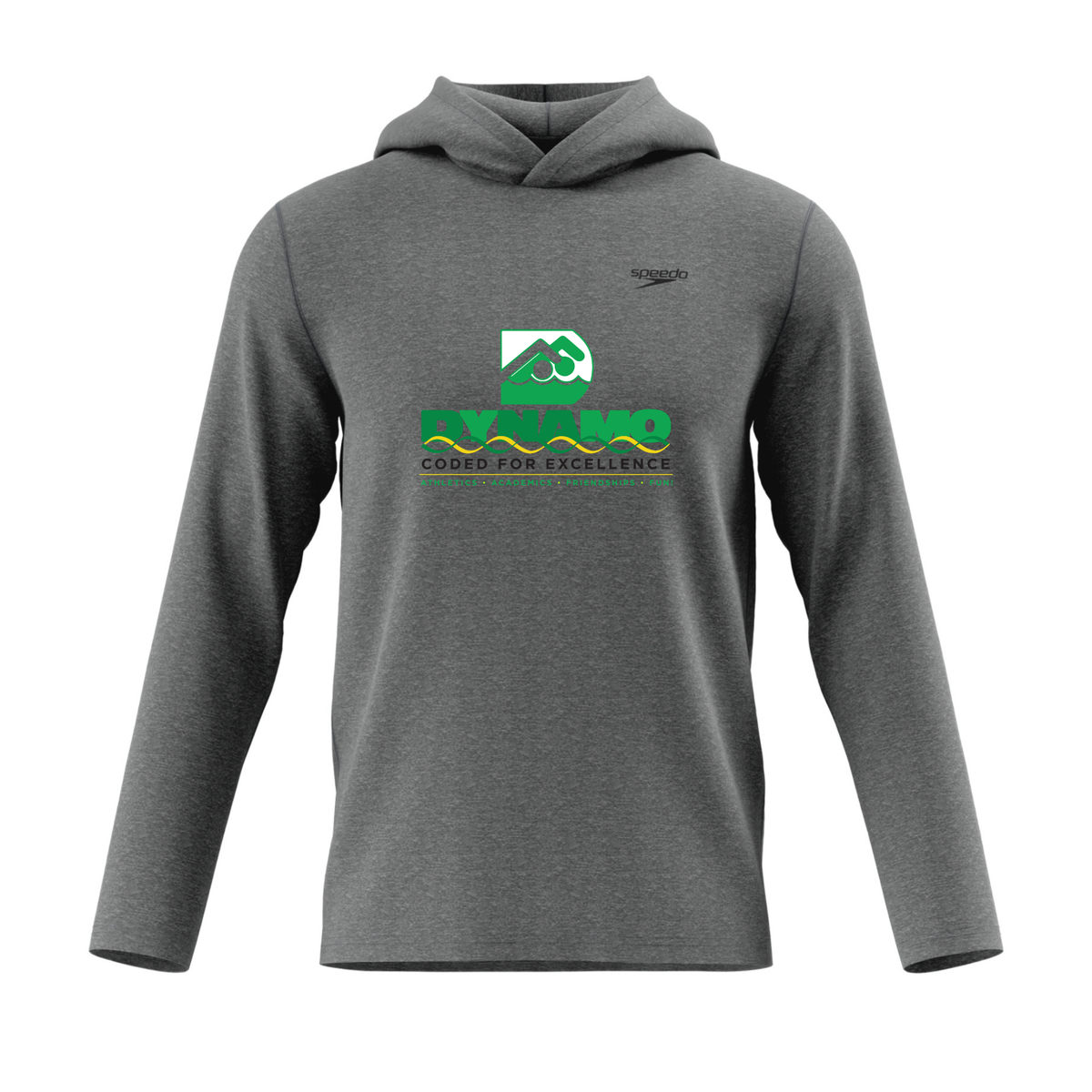 Speedo Unisex Lightweight Jersey Hoodie (Heat Pressed) - Dynamo Swim Club