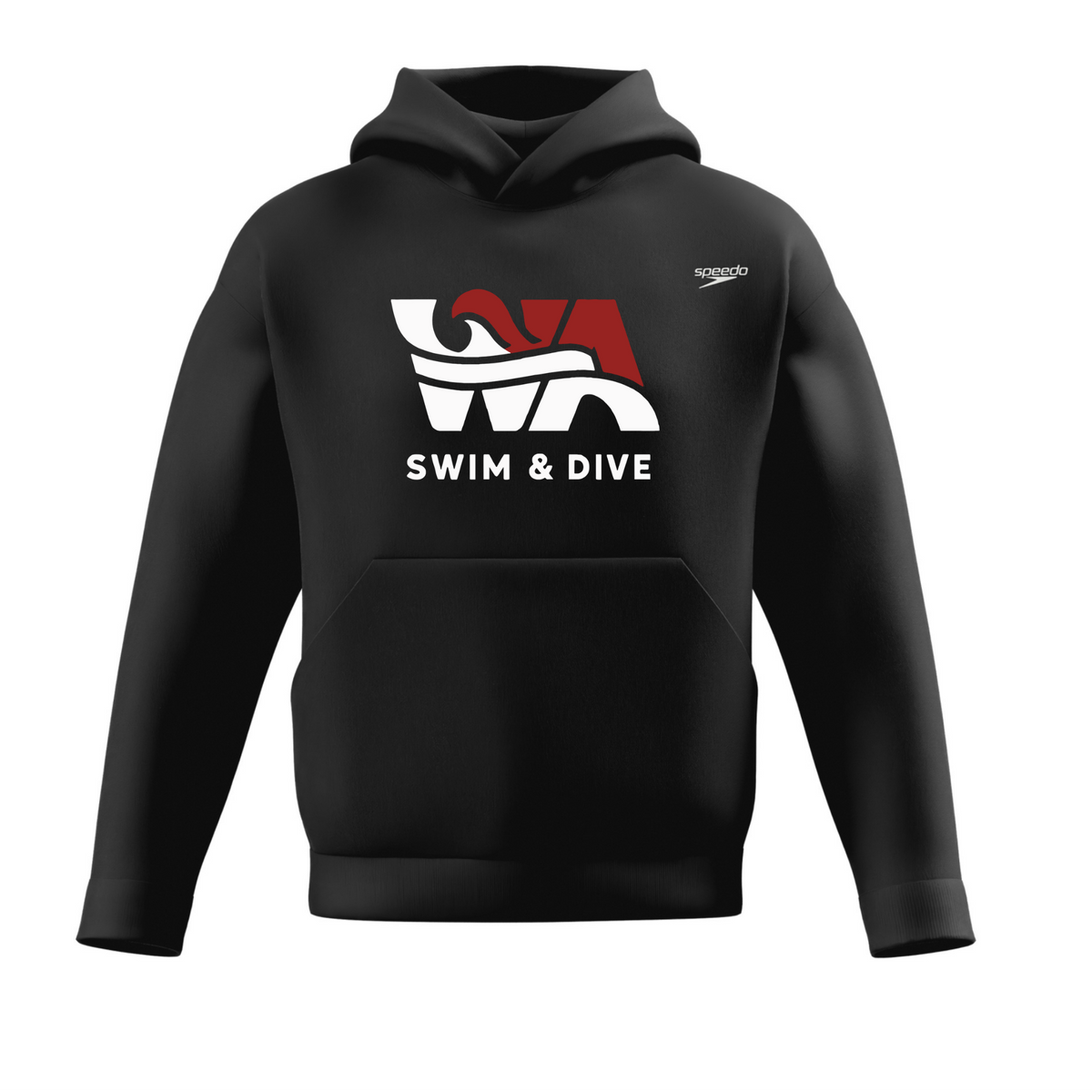 Speedo Unisex Team Fleece Hoodie (Customized) - Woodward Academy